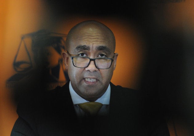 National Prosecuting Authority (NPA) boss; advocate Shaun Abrahams.