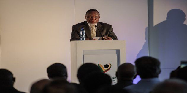 Former president Kgalema Motlanthe speaks during the National Foundations Dialogue initiative on May 5, 2017, in Johannesburg.