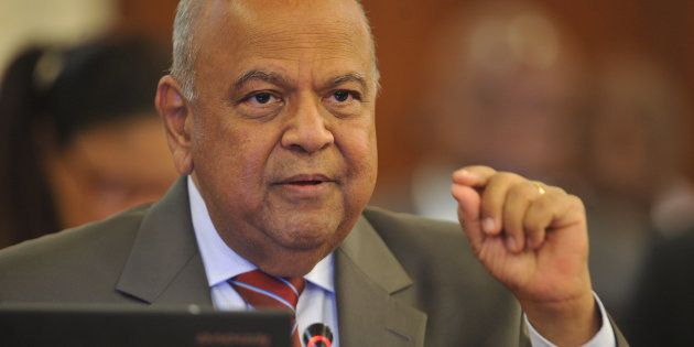 Pravin Gordhan has hit out at international law firm Hogan Lovells.