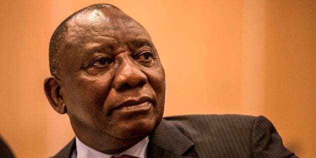 President Cyril Ramaphosa.