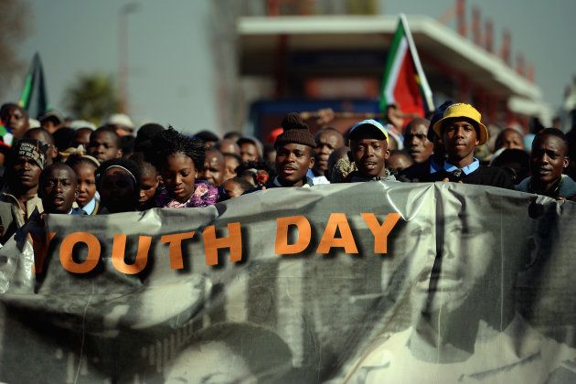 Youth Day commemorates the Soweto Uprising of June 16 1976. (Photo by Jeff J Mitchell/Getty Images)