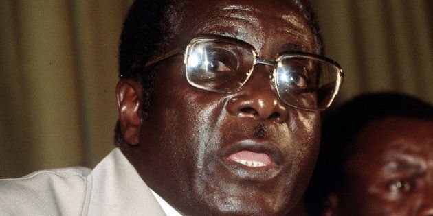 File photo dated February 1, 1980, of Robert Mugabe.