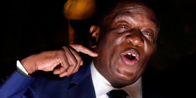 Zimbabwe's president-elect Emmerson Mnangagwa.
