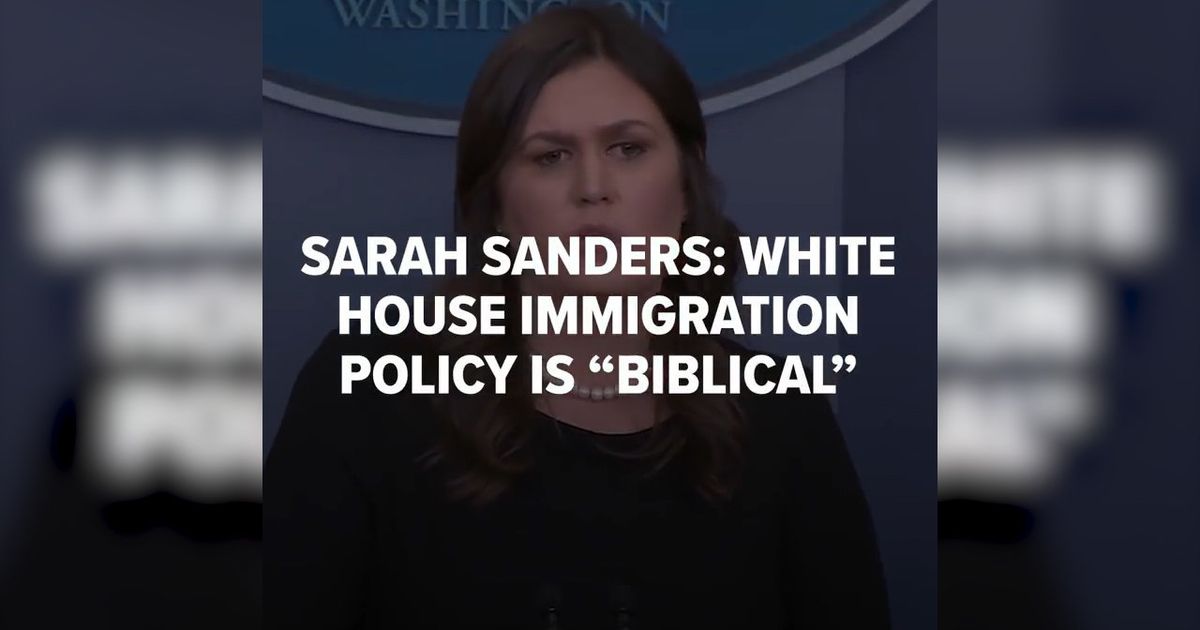 WATCH: A Reporter Goes Head To Head With Sarah Huckabee Sanders Over ...