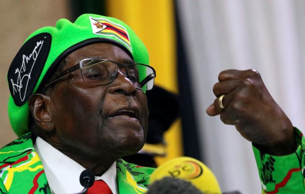 Former Zimbabwean President Robert Mugabe.