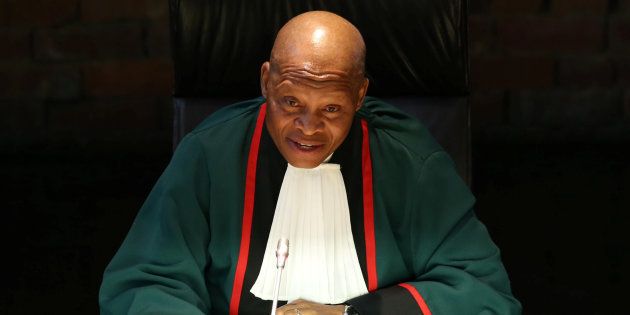 Constitutional Court Chief Justice Mogoeng Mogoeng.