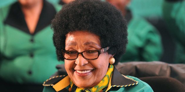 Winnie Madikizela-Mandela during the celebrations for her 80th birthday on September 26, 2016 in Soweto, South Africa.