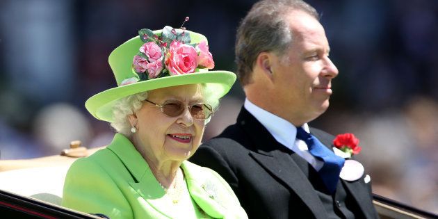 Queen Elizabeth II during day four of Royal Ascot at Ascot Racecourse.