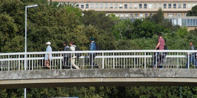 Students at the University of Cape Town