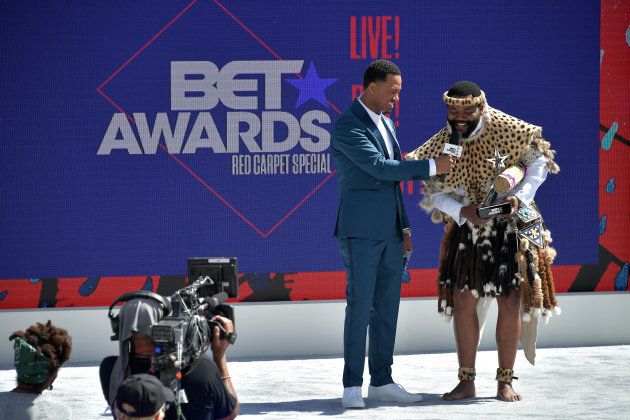 Halala Sjava Zulu Hip Hop Artist Scoops A Bet Award Huffpost Uk