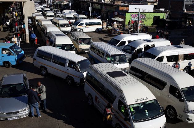 Bara, the biggest taxi rank in Soweto, South Africa, June 1 2017.
