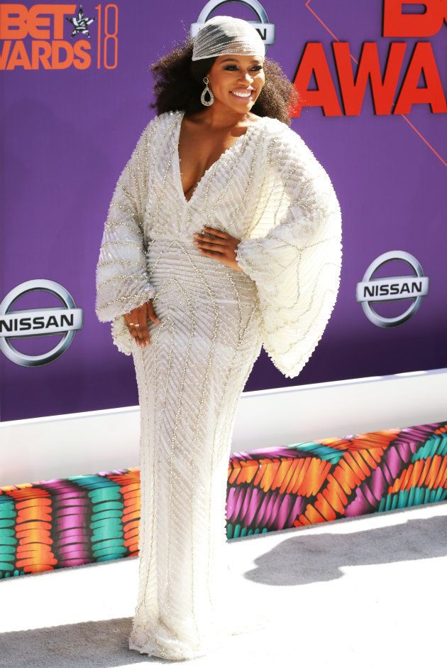 Nomzamo Mbatha attends the 2018 BET Awards at Microsoft Theater on June 24 2018 in Los Angeles.