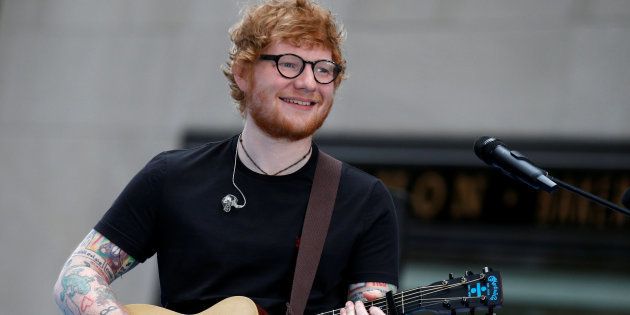 Singer Ed Sheeran performs on NBC's 'Today' show in New York City, U.S, July 6 2017.