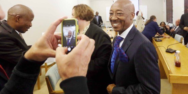 Sars commissioner Tom Moyane, who reportedly used the Sunday Times' false 'rogue unit' story as an excuse to gut effective anti-corruption governance at Sars.