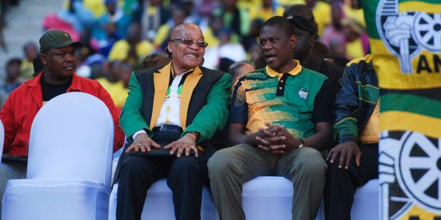 President Jacob Zuma and Paul Mashatile earlier this year.