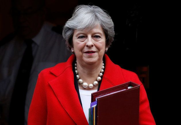 Britain's Prime Minister Theresa May leaves 10 Downing Street, London, November 22, 2017. REUTERS/Peter Nicholls