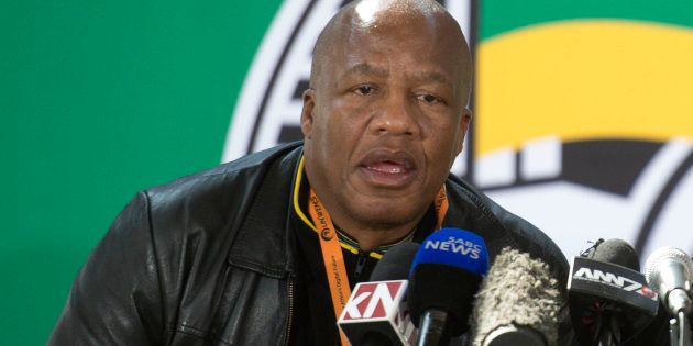 ANC Parliamentary Chief whip Jackson Mthembu.(Photo by Deaan Vivier/Foto24/Gallo Images/Getty Images)