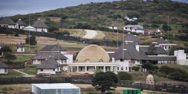 President Jacob Zuma's controversial private home of Nkandla: it's a national key point.