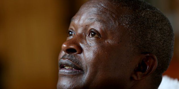 Mpumalanga Premier David Mabuza during an interview about talks about his career and his future plans in politics during an interview on February 23, 2017 in Nelspruit, South Africa.