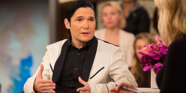 MEGYN KELLY TODAY -- Pictured: Corey Feldman and Megyn Kelly on Monday, October 30, 2017 -- (Photo by: Nathan Congleton/NBC/NBCU Photo Bank via Getty Images)