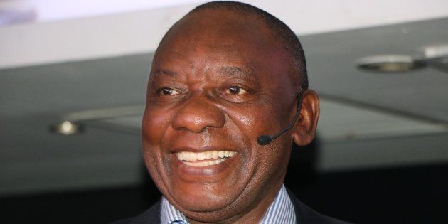 Cyril Ramaphosa.