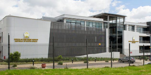 The offices in Midrand, Gauteng, of Chief Justice Mogoeng Mogoeng where thugs allegedly stole computer equipment with potentially sensitive information.