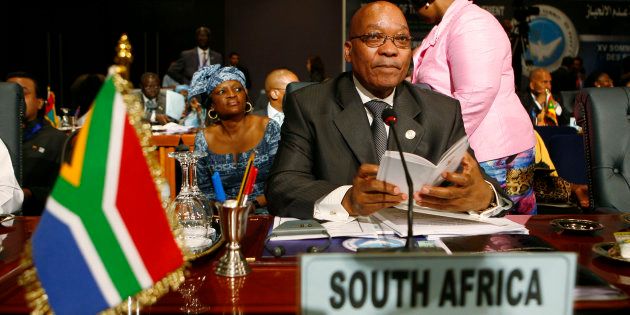 South Africa's President Jacob Zuma attends the Non-Aligned Movement (NAM) summit in Sharm el-Sheikh July 15, 2009.