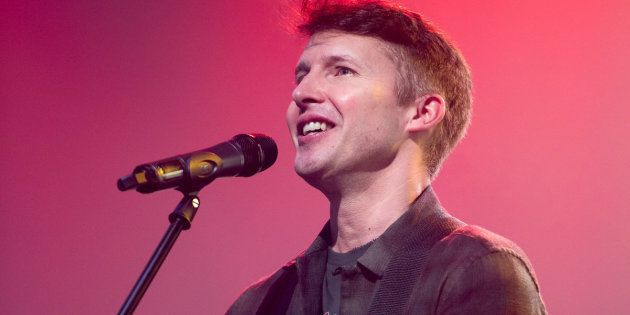NEW YORK, NY - MARCH 01: Musician James Blunt performs to promote his new album 'The Afterlove' at Build Studio on March 1, 2017 in New York City. (Photo by Mike Pont/WireImage)