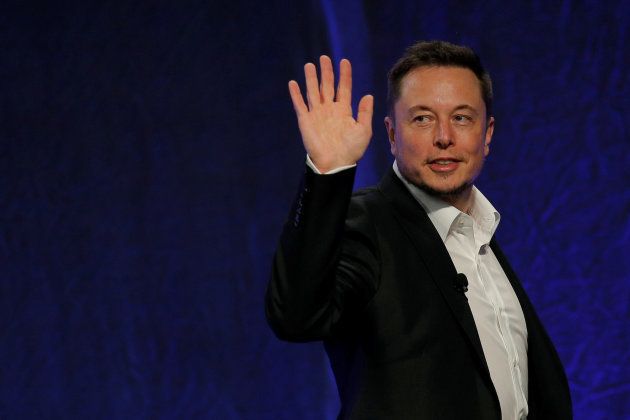 Tesla Motors CEO Elon Musk waves as he leaves the stage after speaking at the National Governors Association Summer Meeting in Providence, Rhode Island, U.S., July 15, 2017.