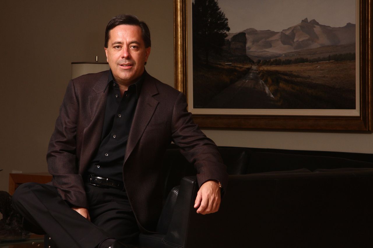 SOUTH AFRICA - August 2008: Markus Jooste, CEO of Steinhoff. (Photo by Gallo Images / Financial Mail / Jeremy Glyn)