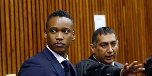 Duduzane Zuma attends the Randburg Magistrates' Court on culpable homicide charges related to a fatal car crash in 2014. July 12 2018.
