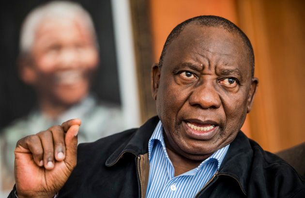 Deputy President Cyril Ramaphosa during an interview in his home in Hyde Park on December 08, 2017 in Johannesburg.