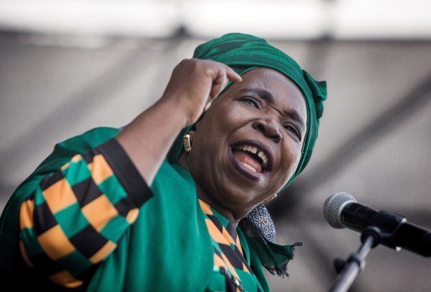 Candidate for the ANC leadership, Nkosazana Dlamini-Zuma.