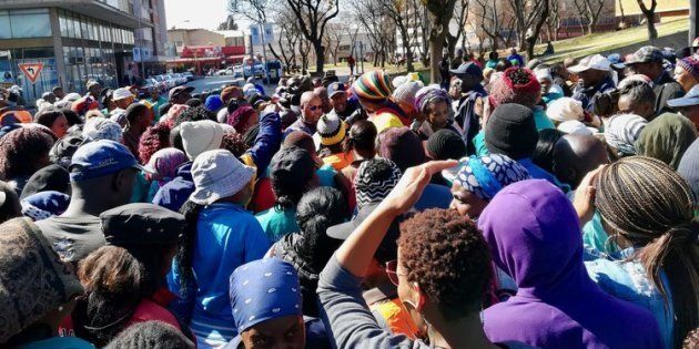 About 200 former workers for the municipality picketed outside the Civic Centre in Germiston on Thursday morning. They are demanding that Ekurhuleni Municipality make them permanent employees.