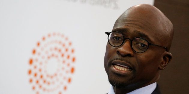 Finance Minister Malusi Gigaba during the Thomson Reuters economist of the year awards in Sandton, July 13, 2017.