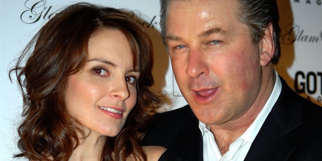 Tina Fey and Alec Baldwin attend New York's Gotham Magazine Gala in 2008.