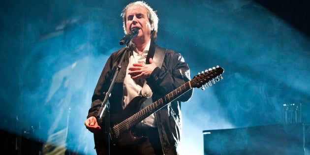 Irish singer Chris de Burgh performs live on stage during a concert at the Friedrichstadtpalast on May 8, 2017 in Berlin, Germany.