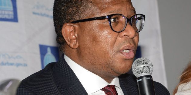 Former Sport and Recreation Minister Fikile Mbalula, now Police Minister.