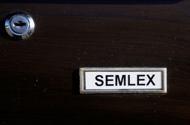 View of a letterbox at the Semlex Group headquarters in Brussels, Belgium, February 14, 2017. Picture taken February 14, 2017. REUTERS/Francois Lenoir