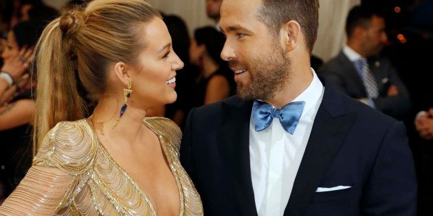 Blake Lively and Ryan Reynolds attend the Metropolitan Museum of Art Costume Institute Gala in New York City on May 1, 2017.
