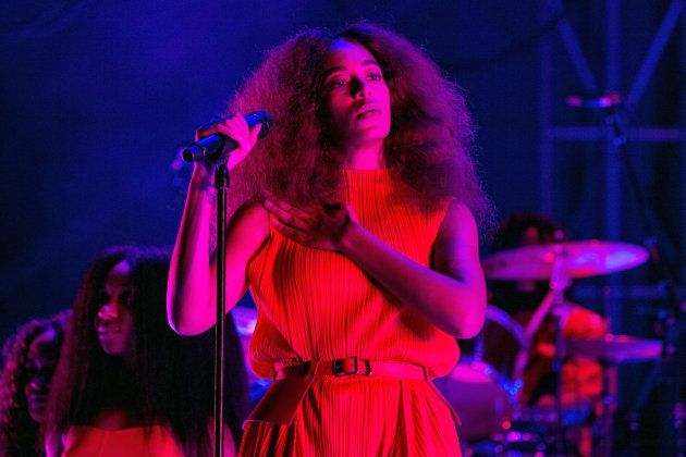 AUSTIN, TX - OCTOBER 13: Solange performs during Austin City Limits Festival at Zilker Park on October 13, 2017 in Austin, Texas. (Photo by Erika Goldring/FilmMagic)