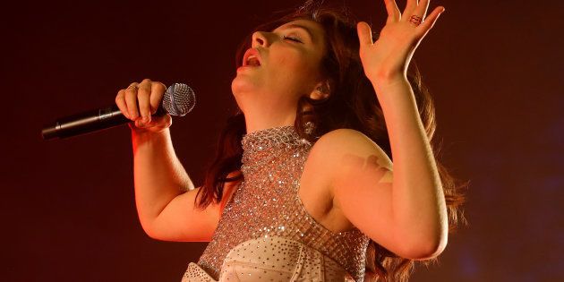 Lorde performs during the Coachella Valley Music and Arts Festival in Indio, California, U.S. April 16, 2017.