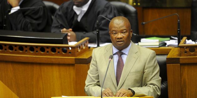 United Democratic Movement leader Bantu Holomisa.