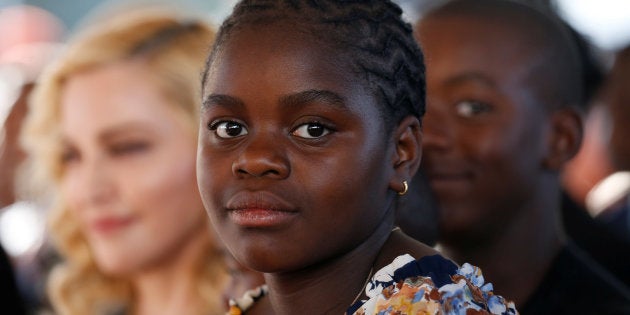 Mercy James looks on during the opening of the Mercy James hospital, a hospital named after her in Blantyre, Malawi July 11, 2017.