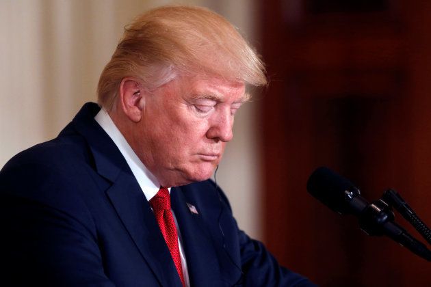 U.S. President Donald Trump holds a joint news conference with Italian Prime Minister Paolo Gentiloni at the White House in Washington, U.S., April 20, 2017. REUTERS/Aaron P. Bernstein