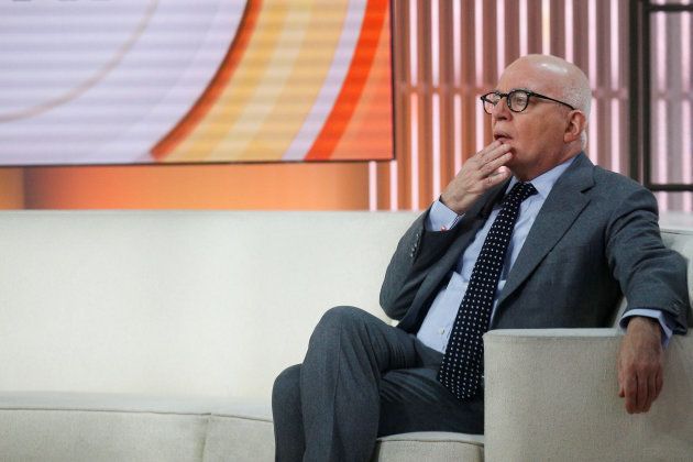 Author Michael Wolff is seen on the set of NBC's 'Today' show prior to an interview about his book "Fire and Fury: Inside the Trump White House" in New York City, U.S., January 5, 2018. REUTERS/Brendan McDermid