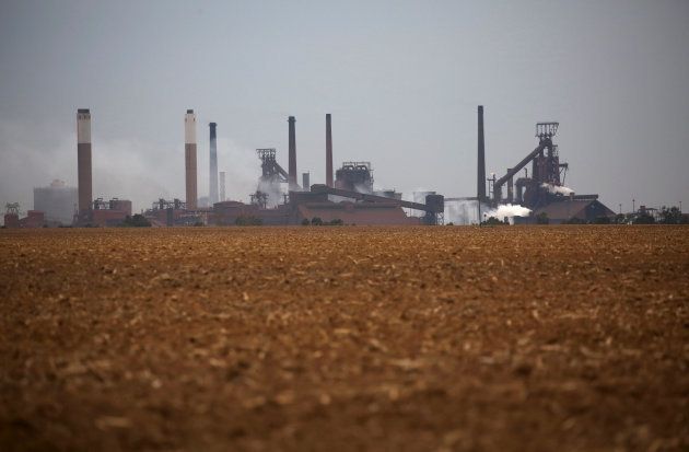 ArcelorMittal plant is seen in Vanderbijlpark, an industrial city south of Johannesburg, South Africa.