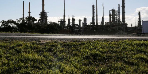 The Chevron Oil Refinery is seen in Cape Town, South Africa, June 30, 2016. REUTERS/Mike Hutchings