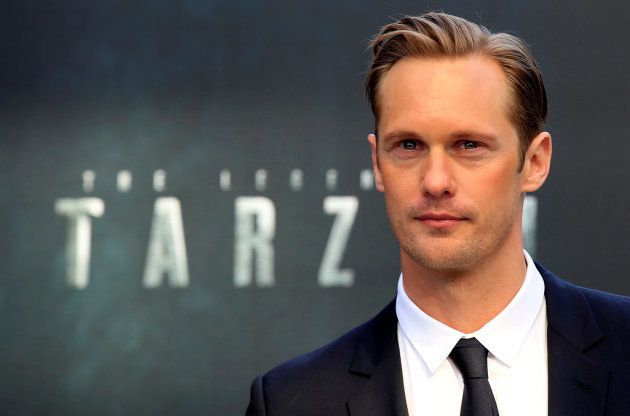 Swedish actor Alexander Skarsgard poses at the European premiere of the film "The Legend of Tarzan" at Leicester Square in London, England, July 5, 2016.
