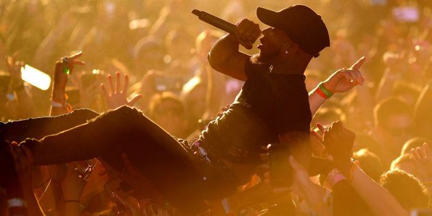 Tory Lanez performs on the Sahara Stage during day 2 of the Coachella Valley Music And Arts Festival at the Empire Polo Club on April 14, 2017 in Indio, California on April 15, 2017 in Indio, California.